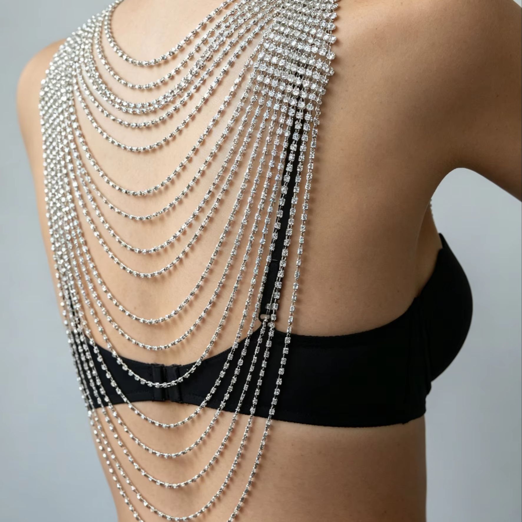 Stylish Multi-Layer Body Chain - Body Jewelry Back recensione e prezzo