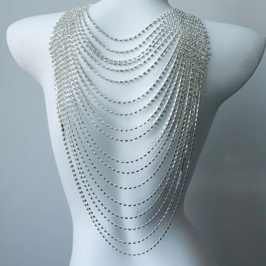 Stylish Multi-Layer Body Chain - Body Jewelry Back recensione e prezzo