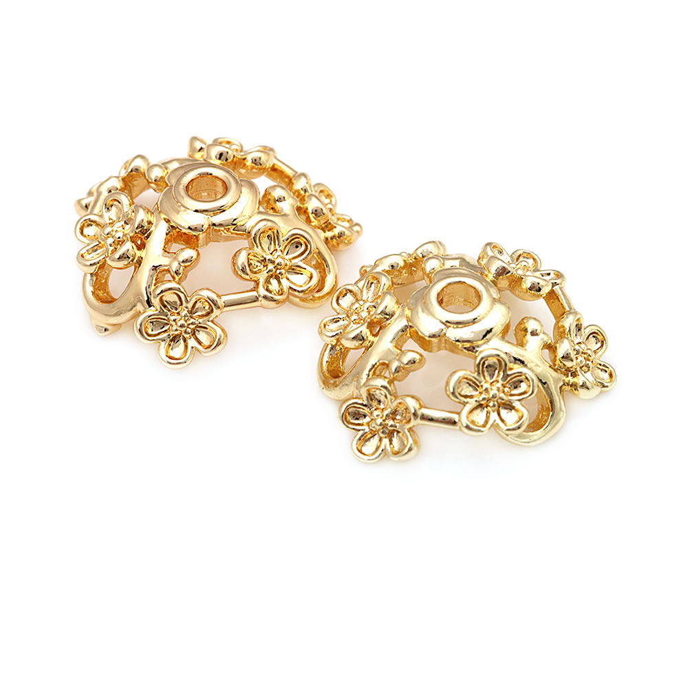 18K Gold Color Brass Flower Sh - Body Jewelry High Quality recensione e prezzo