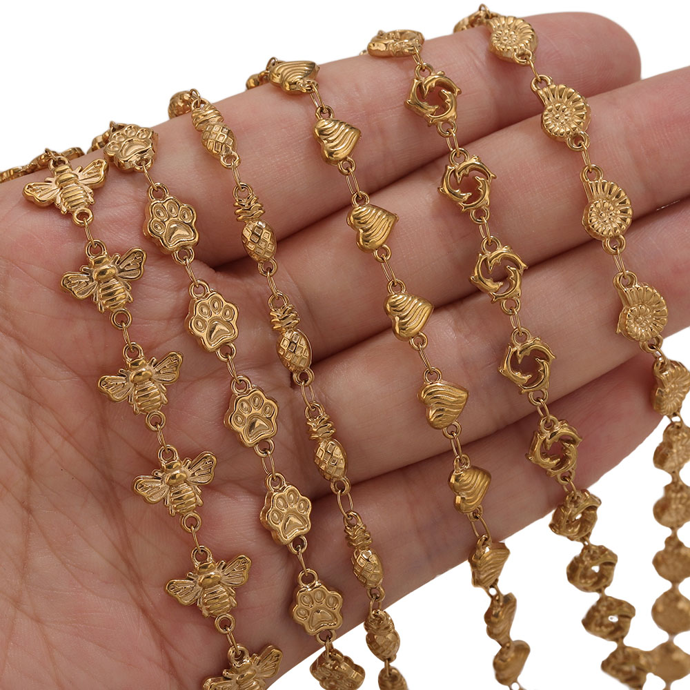1M PVD Gold Stainless Steel He - Body Jewelry Beach recensione e prezzo