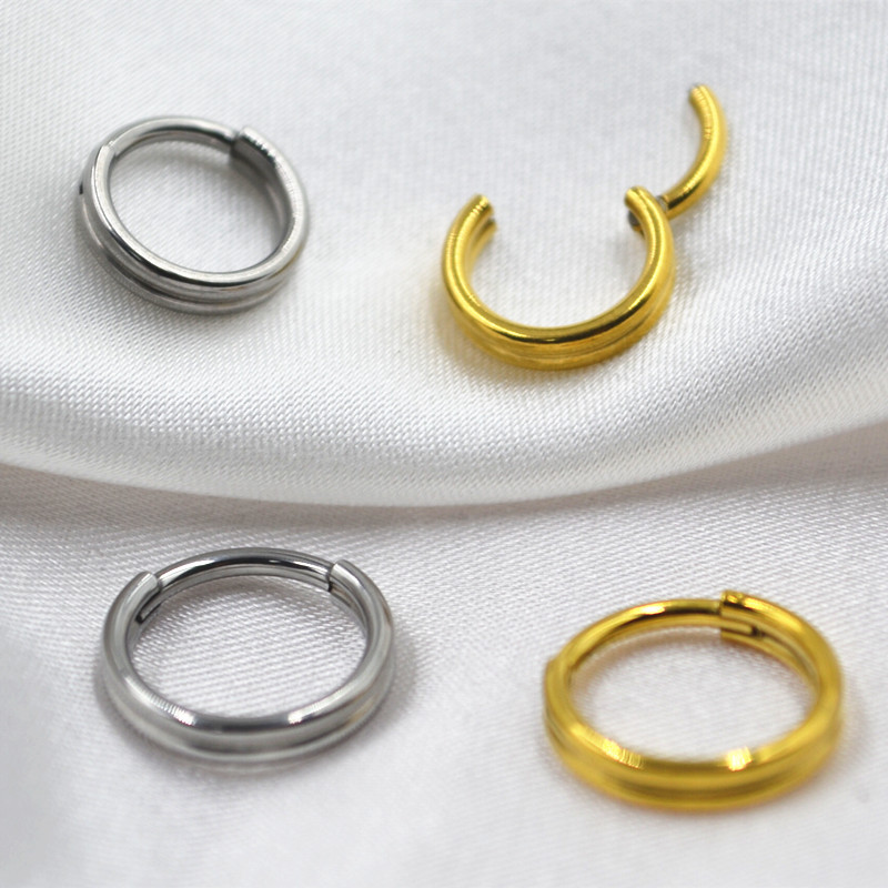 20pcs 316L Stainless Steel Pie - Clicker Ring Seamless recensione e prezzo