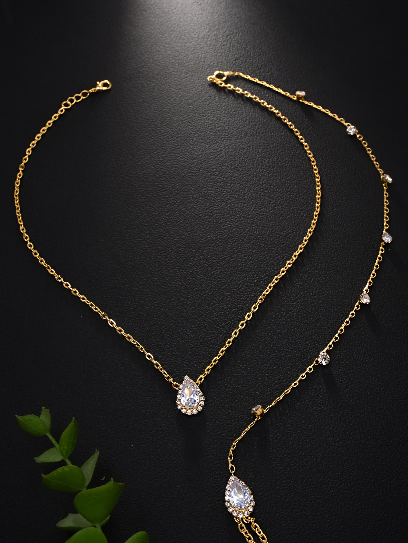 Hot style zircon back chain br - Body Jewelry Hot recensione e prezzo
