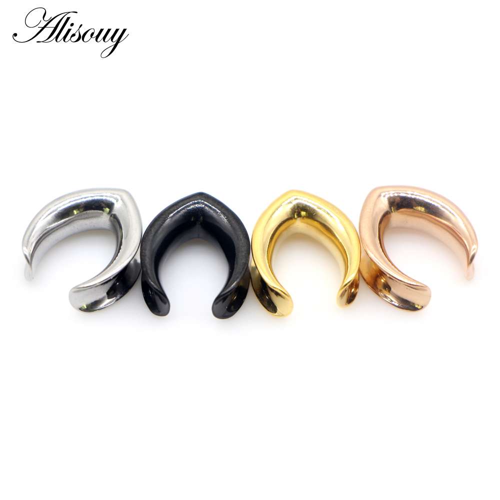 Alisouy 2pcs 6mm-30mm Water Dr - Body Jewelry Ear Plugs recensione e prezzo