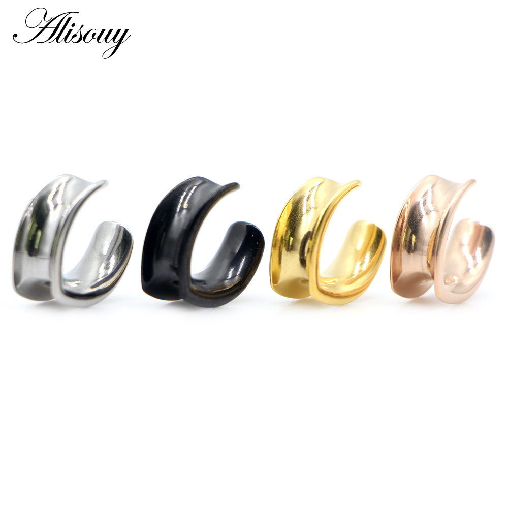 Alisouy 2pcs 6mm-30mm Water Dr - Body Jewelry Ear Plugs recensione e prezzo