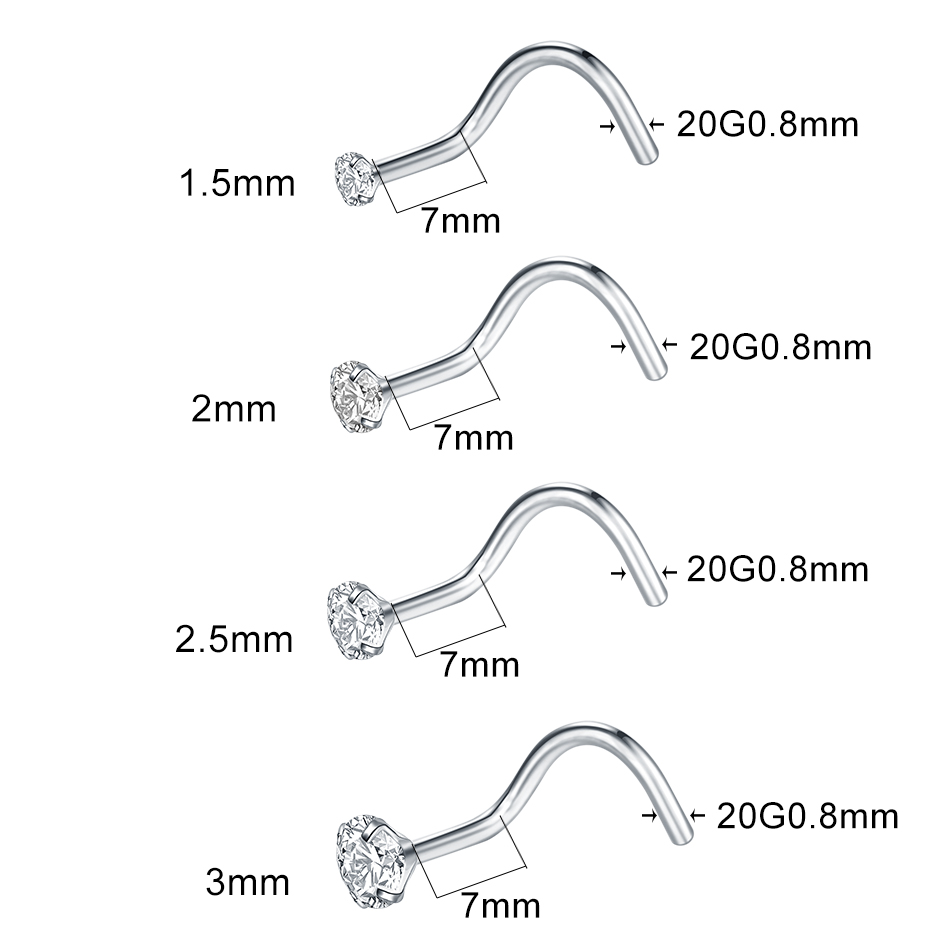 1/5pcs Implant Grade Titanium  - Body Jewelry Implant Grade Titanium recensione e prezzo