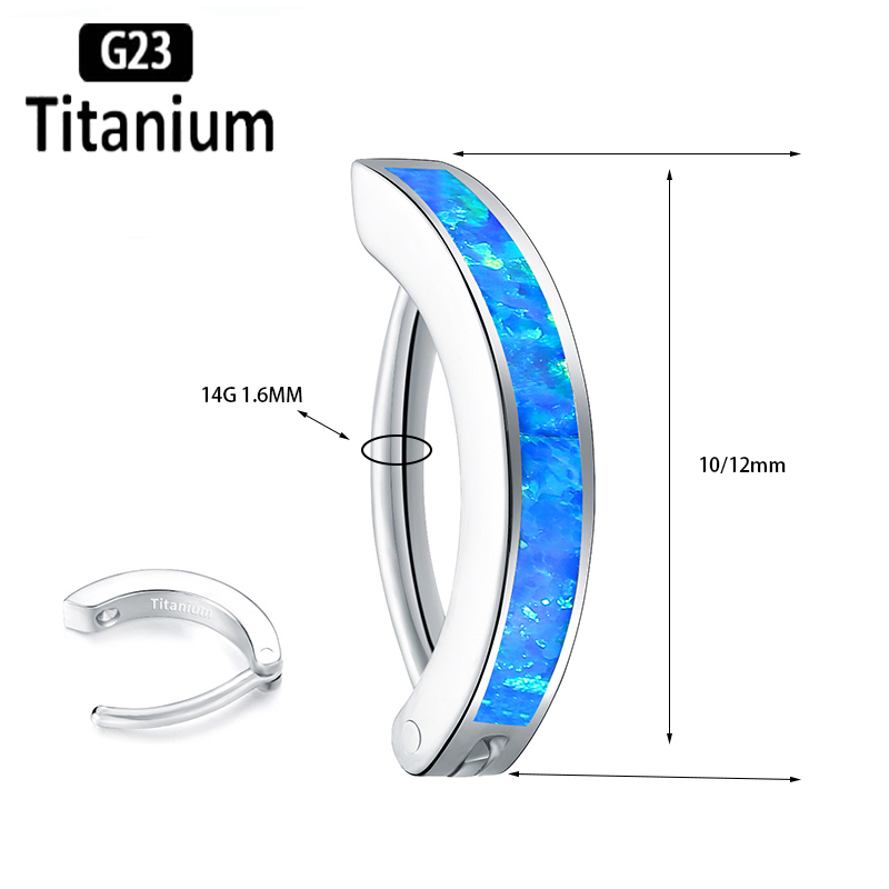 1PC 14G Implant Grade G23 Tita - Body Jewelry Implant Grade Titanium recensione e prezzo