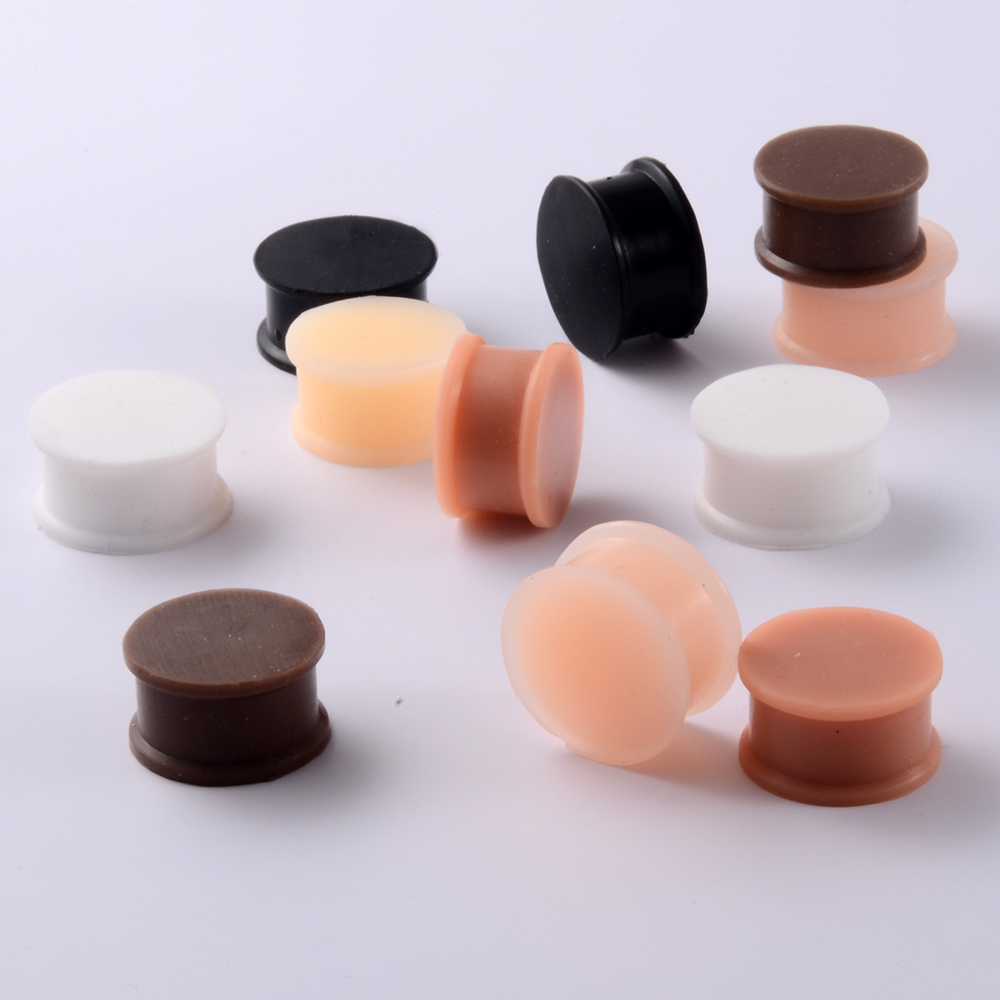 1 Pair Silicone Flexible Thick - Body Jewelry Ear Plugs recensione e prezzo