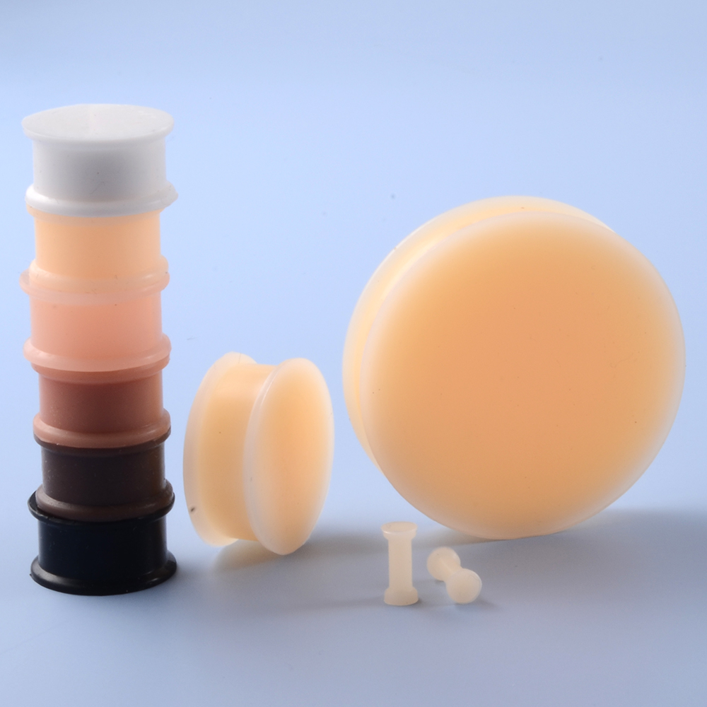 1 Pair Silicone Flexible Thick - Body Jewelry Ear Plugs recensione e prezzo