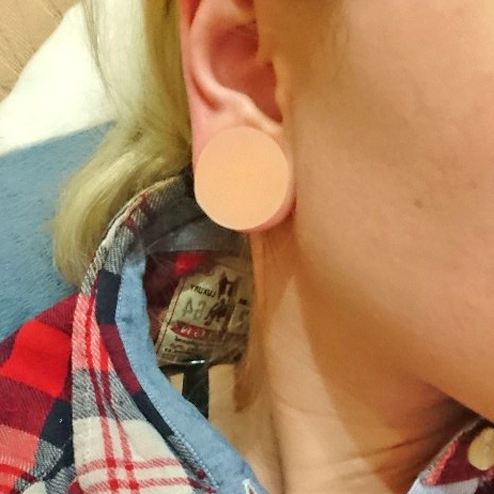 1 Pair Silicone Flexible Thick - Body Jewelry Ear Plugs recensione e prezzo