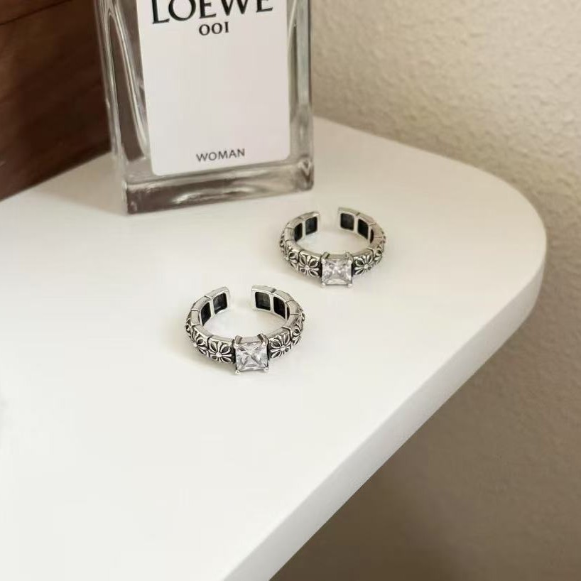 925 Sterling Silver Square Zir - Body Jewelry High Quality recensione e prezzo