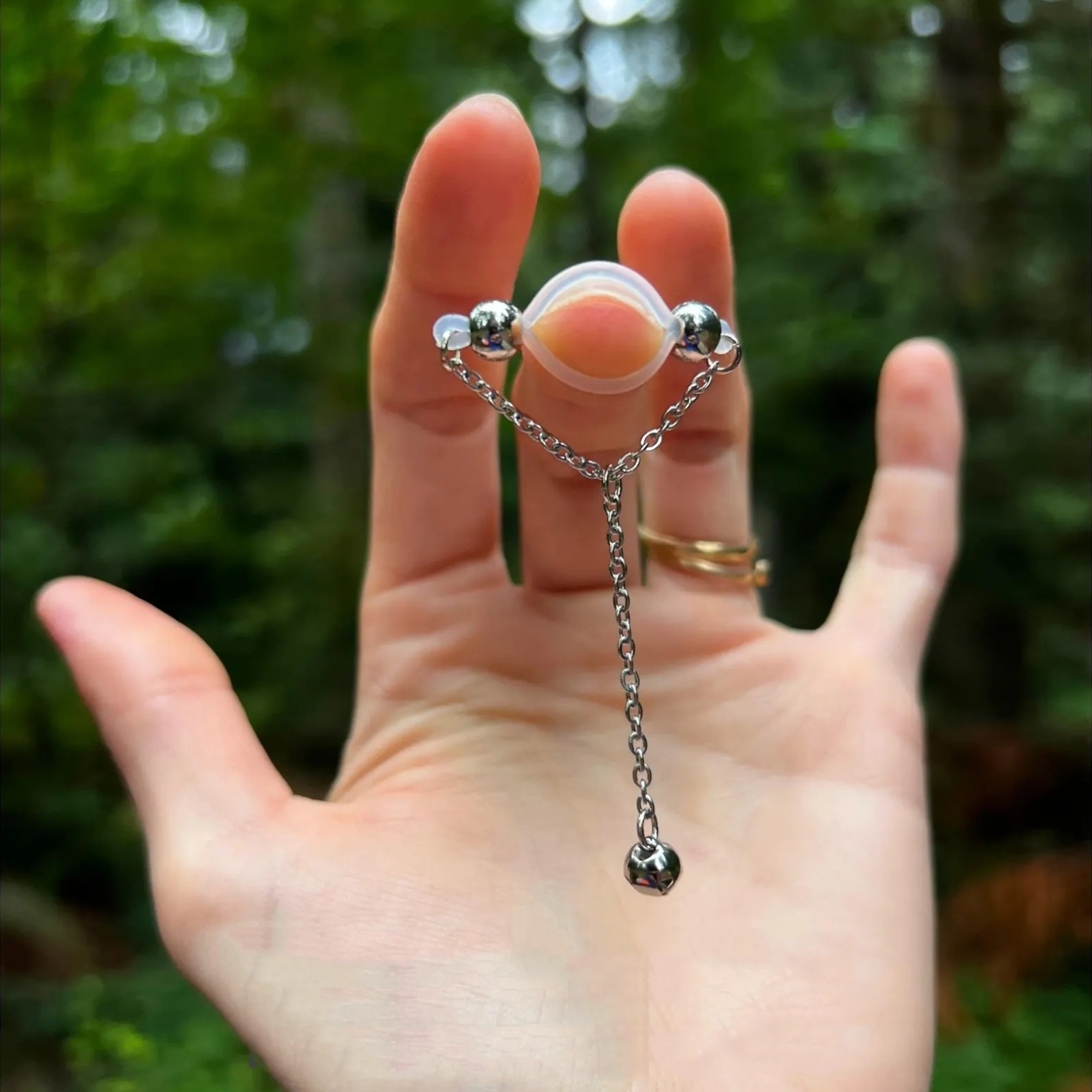 1 Pair Adjustable Fake Nipple  - Body Jewelry Nipple Rings recensione e prezzo