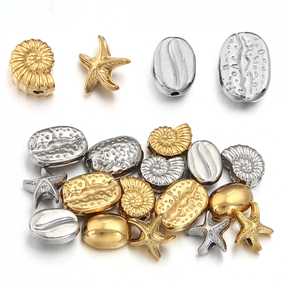 5pcs Stainless Steel Ocean Ani - Body Jewelry Beach recensione e prezzo