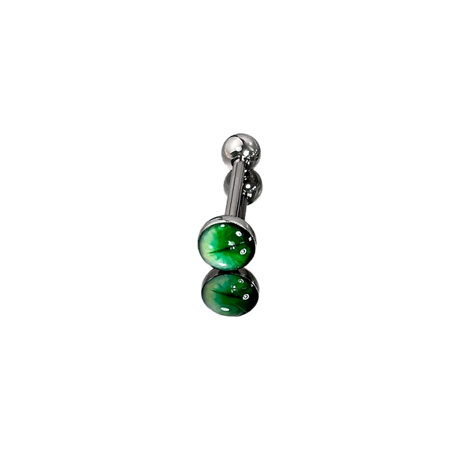 1Pc High-Quality Trendy Green  - Body Jewelry High Quality recensione e prezzo