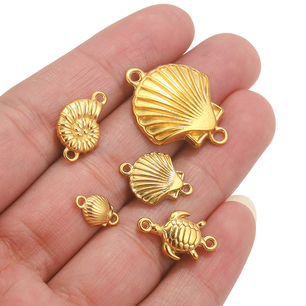 5pcs Stainless Steel Gold Plat - Body Jewelry Beach recensione e prezzo