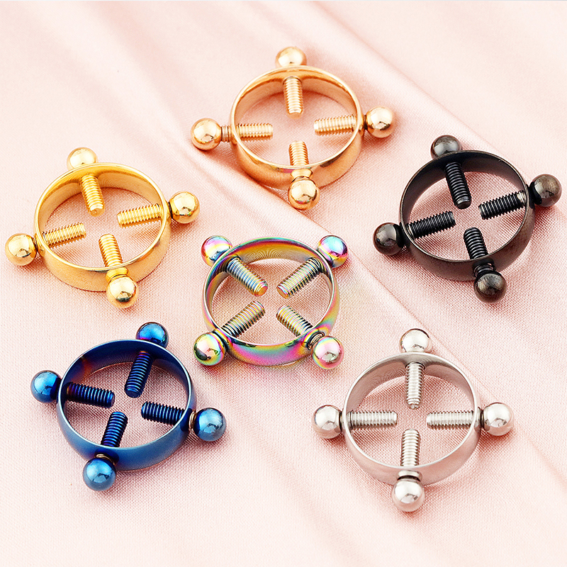 1pair Stainless Steel Cross Ni - Body Jewelry Nipple Rings recensione e prezzo