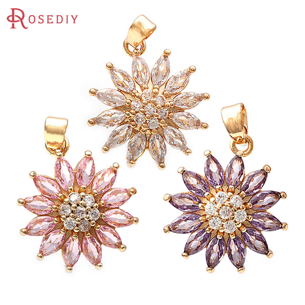18K Gold Color Brass Sunflower - Body Jewelry High Quality recensione e prezzo