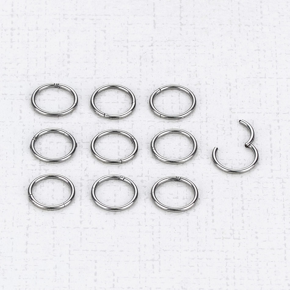1PC G23 Titanium Hinged Segmen - Body Jewelry Nipple Rings recensione e prezzo