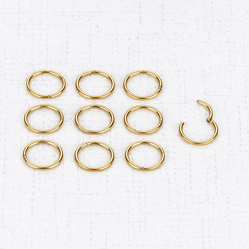1PC G23 Titanium Hinged Segmen - Body Jewelry Nipple Rings recensione e prezzo