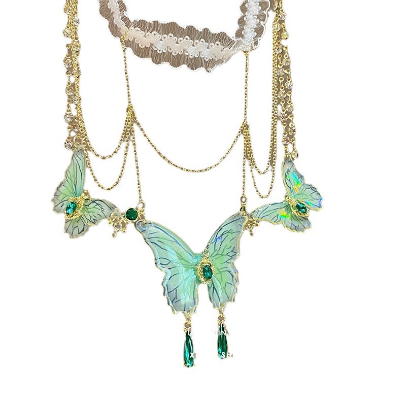 PESENAR  Butterfly Crystal Thi - Body Jewelry Thigh Chain recensione e prezzo