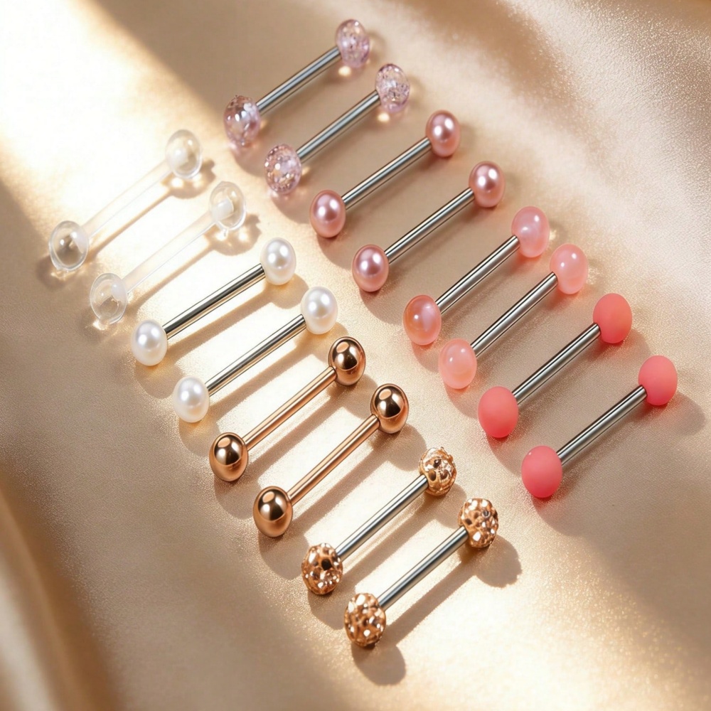 16pcs Assorted Color Ball Styl - Body Jewelry Nipple Rings recensione e prezzo