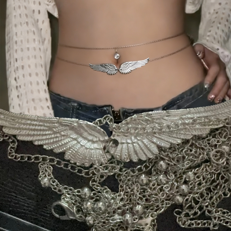Double Layer Wings Angel Waist - Body Jewelry Online recensione e prezzo