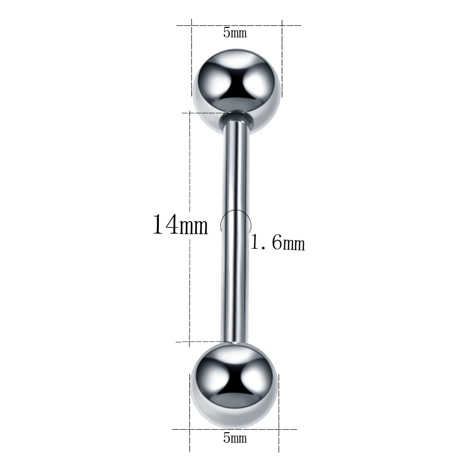 1PC 14G 16G Titanium Industria - Body Jewelry Nipple Rings recensione e prezzo