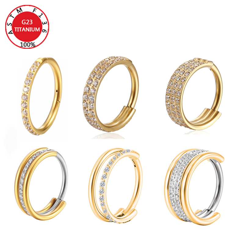 G23 Titanium Nose Ring Implant - Clicker Ring Seamless recensione e prezzo