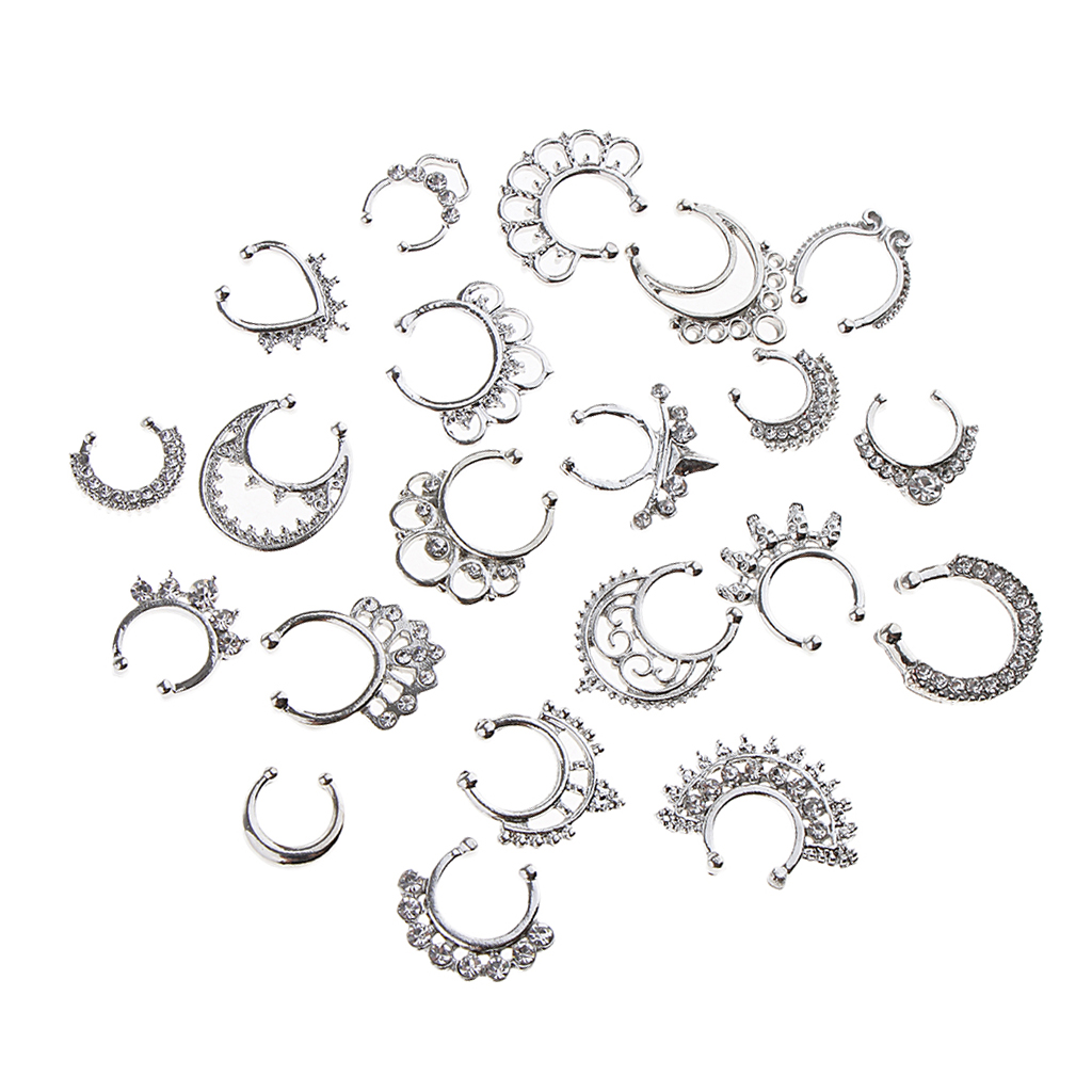Hot Sale 21/3PCS Nose Fake Sep - Body Jewelry Hot recensione e prezzo