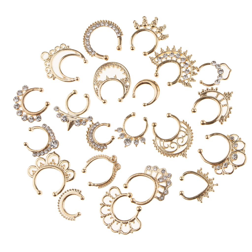 Hot Sale 21/3PCS Nose Fake Sep - Body Jewelry Hot recensione e prezzo